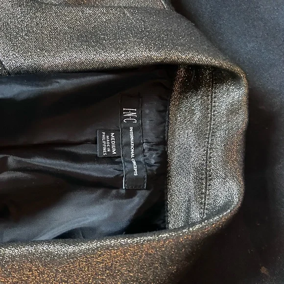 Bronze Gold Shimmer Blazer - Picture 3 of 9